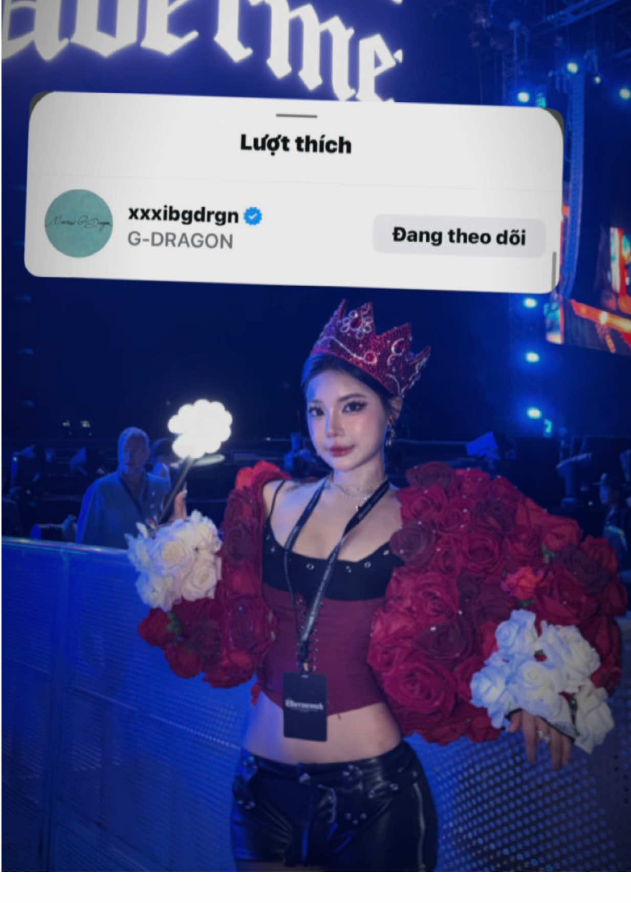 Ảnh còn tym 2 post liên tiếp tôi sẽ hạnh phúc trong 20 năm nữa 😭  #gdragon #GD #concertgdragon2025 #ubermenschworldtour #kwonjiyong 