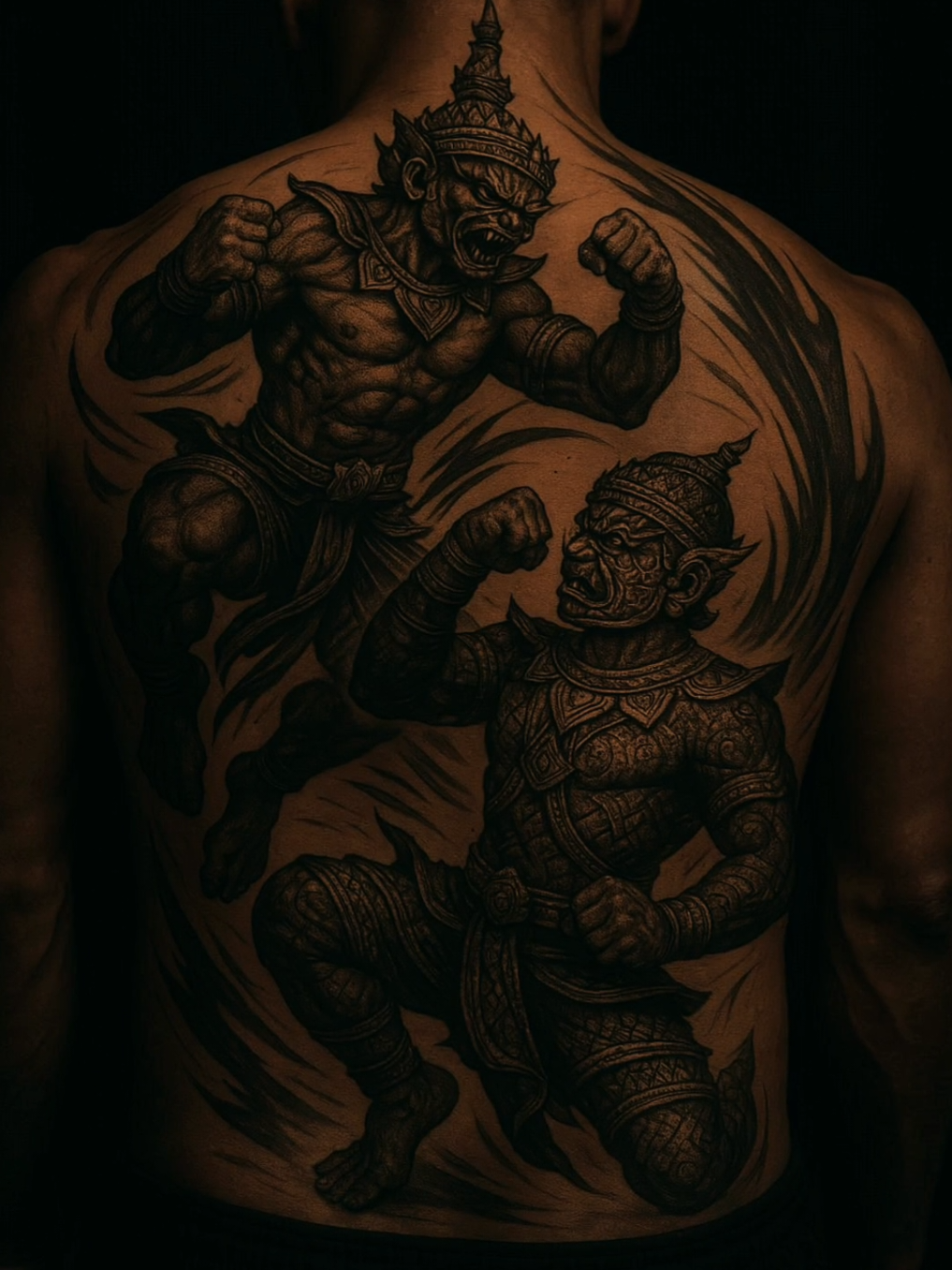 #ออกแบบรอยสัก  #ยักษ์🇹🇭 #หนุมาน🇹🇭 #รอยสักยักษ์🇹🇭 #รอยสักหนุมาน🇹🇭 