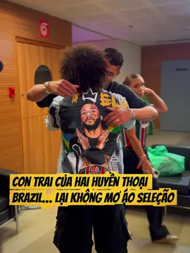 Con trai của hai huyền thoại Brazil lại không khoác áo Brazil #trancauvang #bongda #xuhuong #fyp #silva 