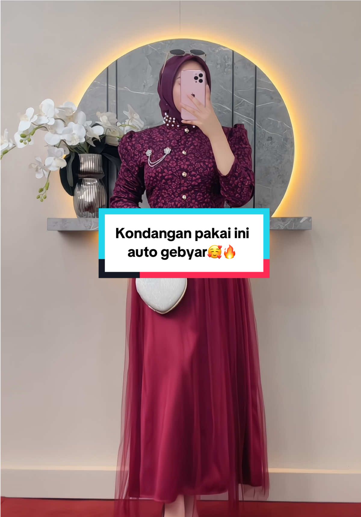 Kondangan pakai ini gong bnagett🥰🥰🔥🔥#promomakan1111 #promomakanharian #gajiansale #dramatiktok #virall #semogafyp #ootdhijab #outfitraya #promomakangajian 