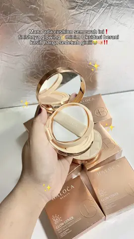 Makin keringetan tambah glowinggg😭😍✨ @Hallowica #cushion #promo11 #cushionhaloca 