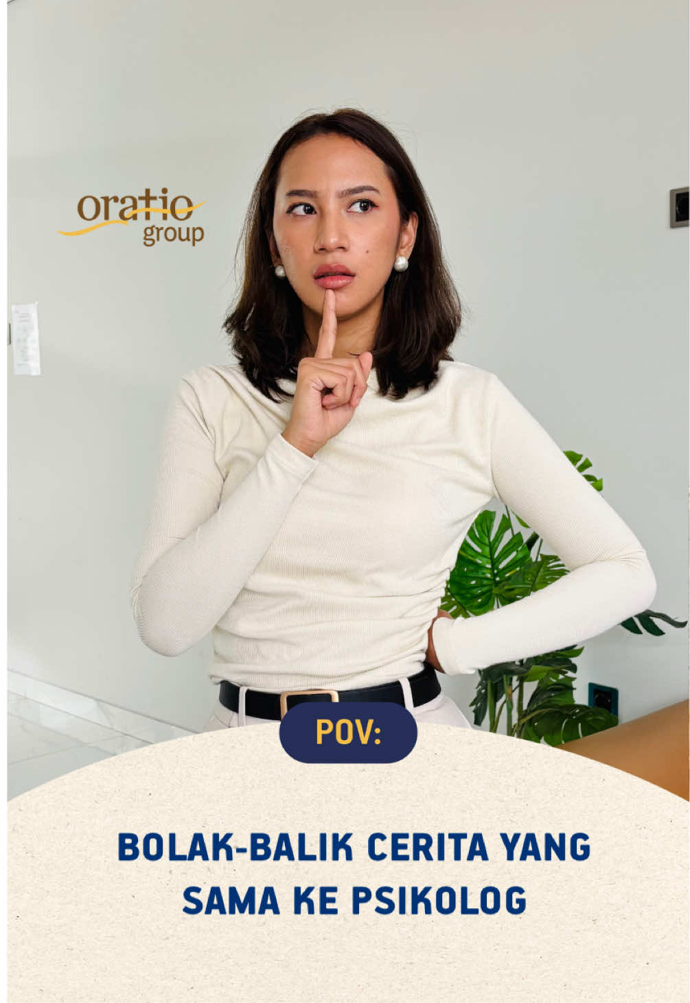 Pernah gak sih ngerasa capek karena udah bolak-balik ke psikolog yang beda tapi ujung-ujungnya cerita hal yang sama terus? 🥹 Kadang bukan kamu yang salah, cuma belum nemu tempat yang bener-bener ngerti kamu aja💕 Coba deh ke psikolog Oratio Clinic di sini kamu bisa mulai proses healing tanpa harus mengulang cerita di masalah yang sama 🙌🏻 #PsikologBandung #OratioClinic #MentalHealthMatters