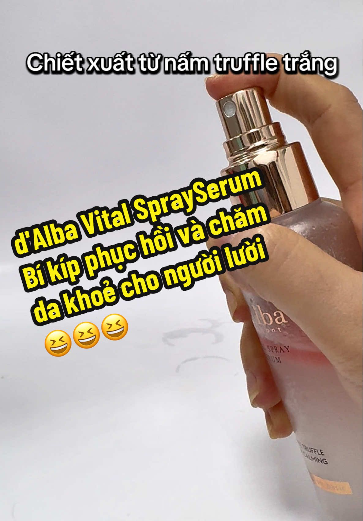 Serum dạng xịt D'Alba Vital Spray Serum 100 ml #bikipchamda #duongda #dalba #xitkhoang #dalbasprayserum 