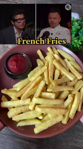 Restaurant Style Crispy French Fries🍟 inspired with @yourchefmac 😊 Follow @foodophile_saloni for more amazing recipes✅ #EasyRecipes #crispyfrenchfries #frenchfry #frenchfries🍟 #frenchfries 