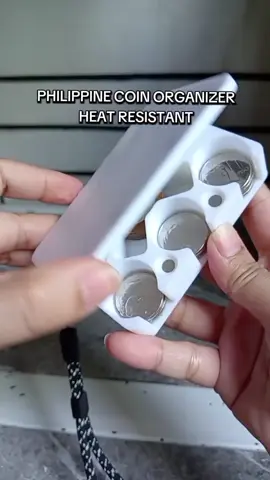 Philippine Coin Organizer. Heat Resistant Coin Organizer. Can hold up tp 289 pesos worth of coins. *disclaimer: price may change anytime without notice and beyond creator's control #coinorganizer #phcoinorganizer #coinpurse #coinwallet #organizedcoins 
