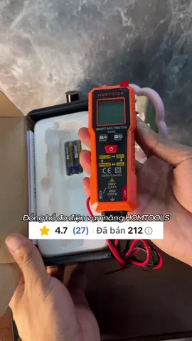 Đồng Hồ Vạn Năng Kỹ Thuật Số Thông Minh, HOMTOOLS, HM98, HABOTEST HT93, Máy Kiểm Tra Điện Áp, Đồng Hồ m Đo Volt AC / DC, Đo Tự Động, Chính Xác, Với Điện Trở NCV #xuhuong #fpy #anhchoyen #docongnghe #donghovannang 