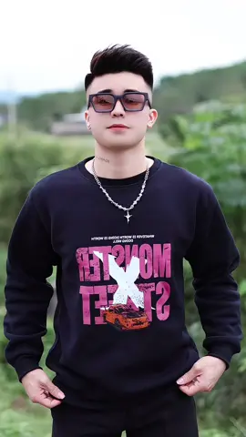 Áo Sweater Car nỉ bông Monster