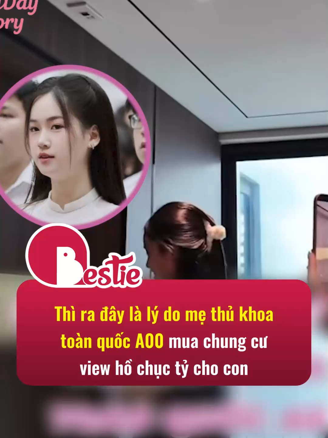 Mẹ thủ khoa khối A00 mua nhà chưng cư cho con gái là đây #bestie #tiktoknews #tiktokgiaitri #thukhoakhoia00