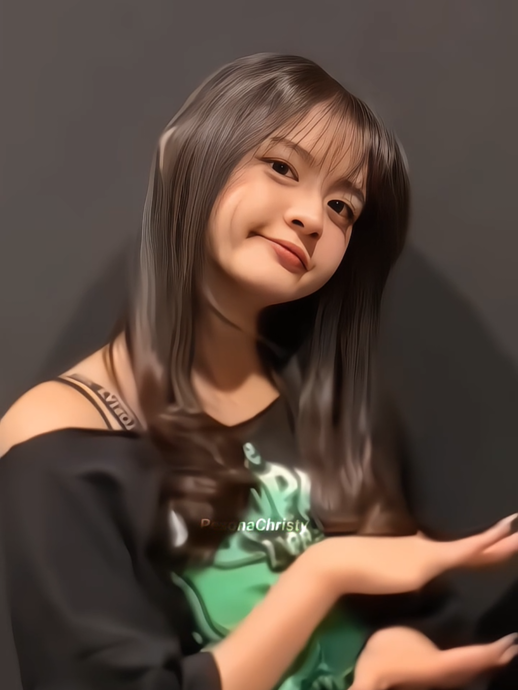 tor monitor😋 #christyjkt48 #angelinachristy #jkt48 #fyp 