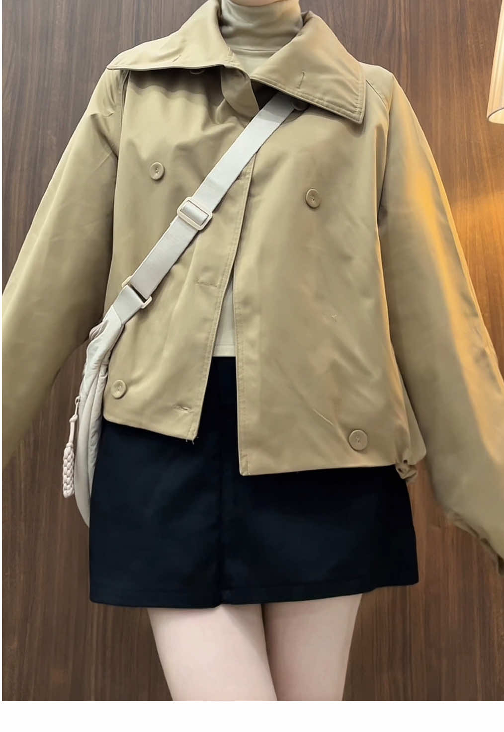 ☃️❄️ #reviewthoitrang #aokhoac #aokhoackaki #miho 