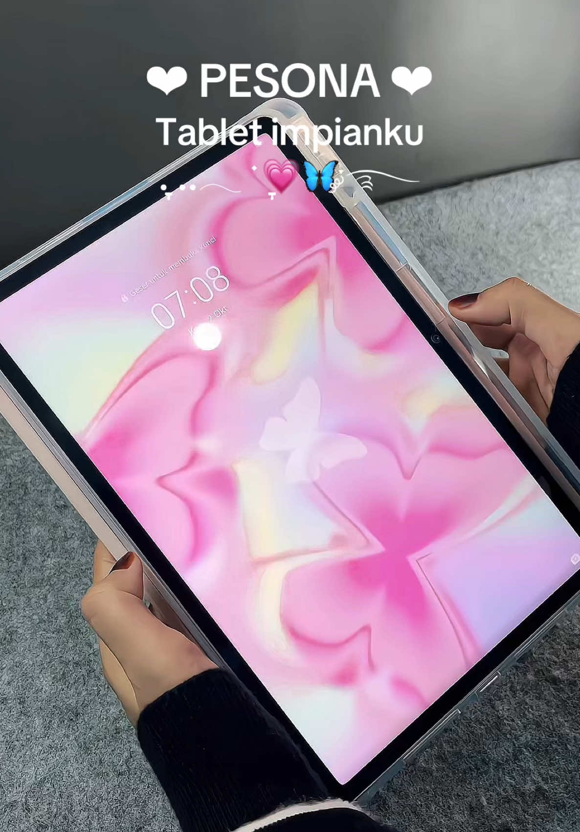 tema pink favoritku🥰💖 #huaweimatepadse11 #huaweimatepad #tablethuawei #tablet1jutaan #tabletmurah  