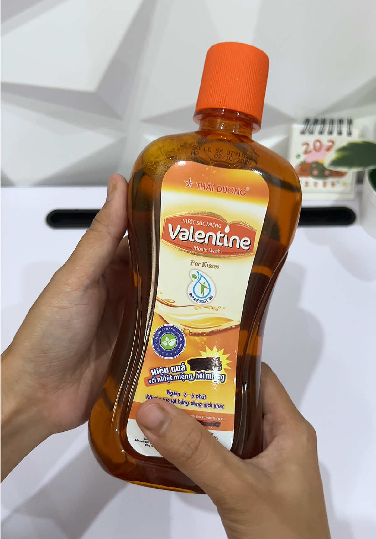 Giảm hôi miệng nhiệt miệng sâu răng #nuocsucmieng #nuocsucmiengvalentine #xuhuong #tranghatay96 