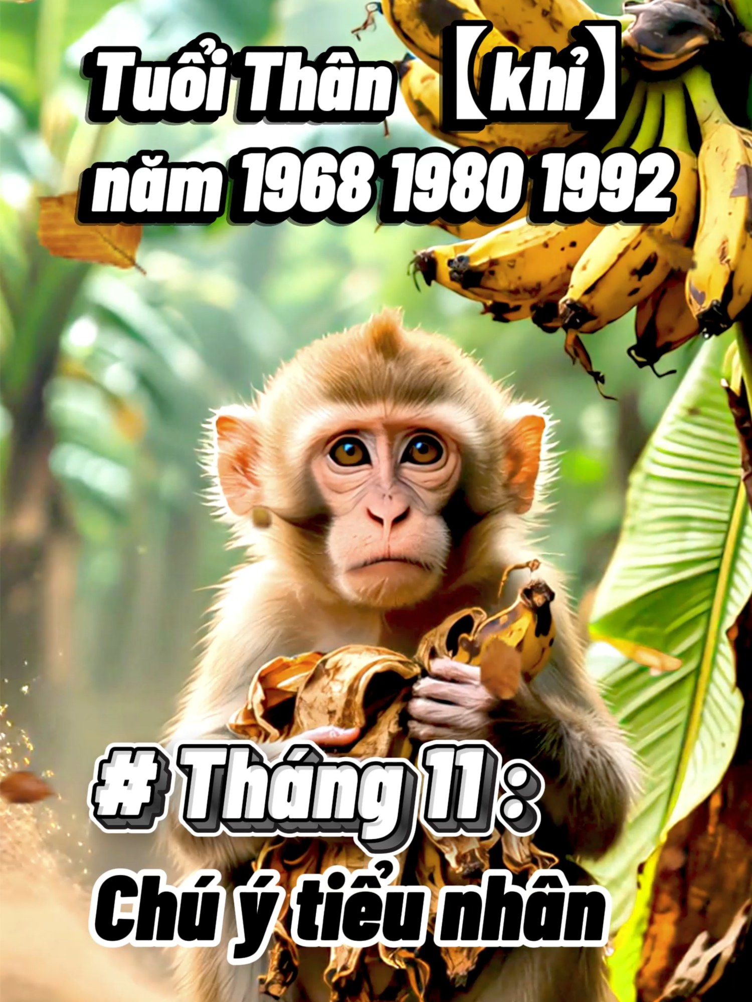 # Tháng 11 : Chú ý tiểu nhân #tuoithan #tuoikhi #tuoithan2025