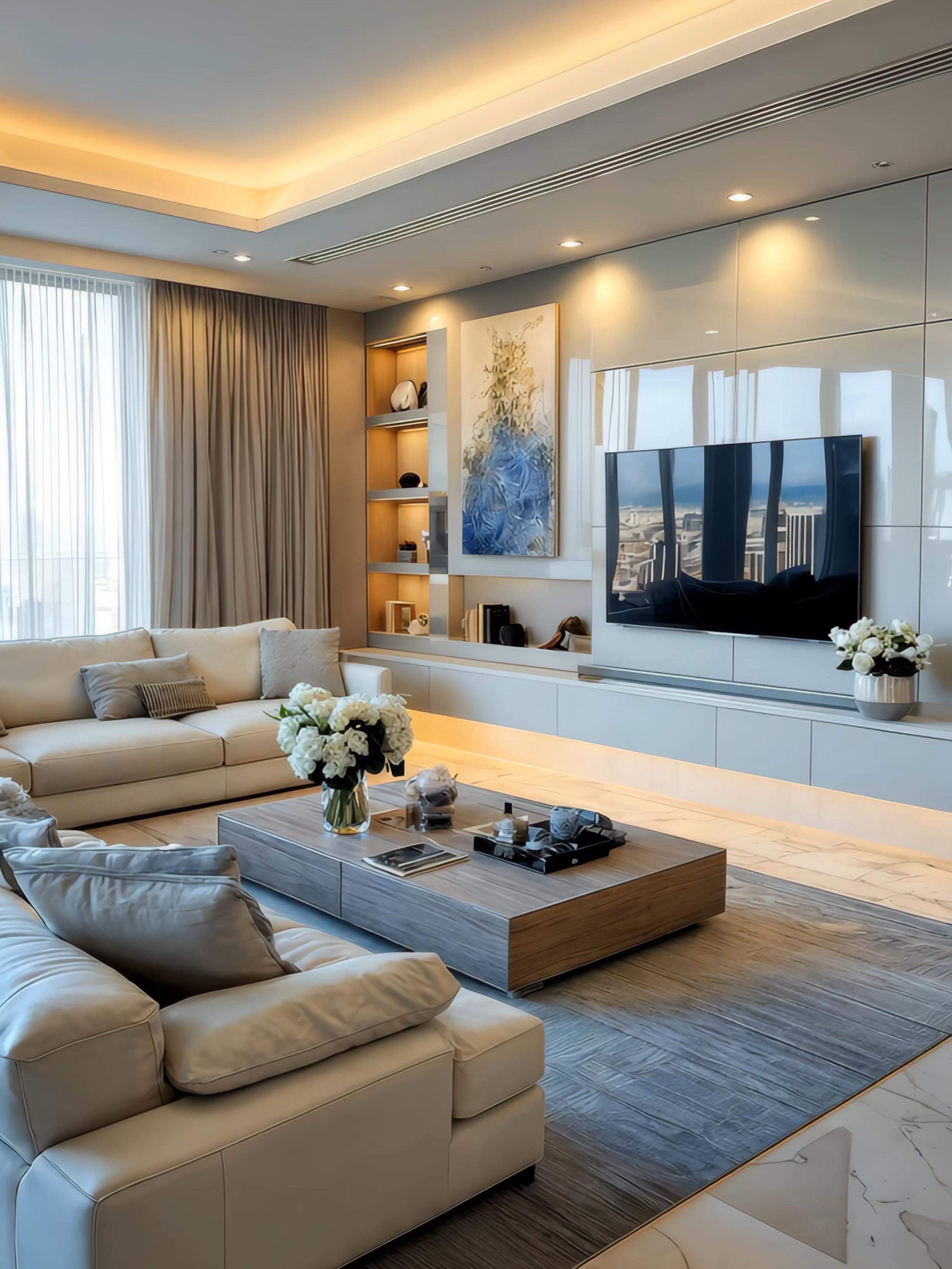 🖤 Không cần phô trương – chỉ cần tinh tế đúng chỗ. #noithattugia #xuhuongnoithat #sangtronghiendai #maunoithatdep #xuhuong #phongcachphongkhach #noithatphongkhach