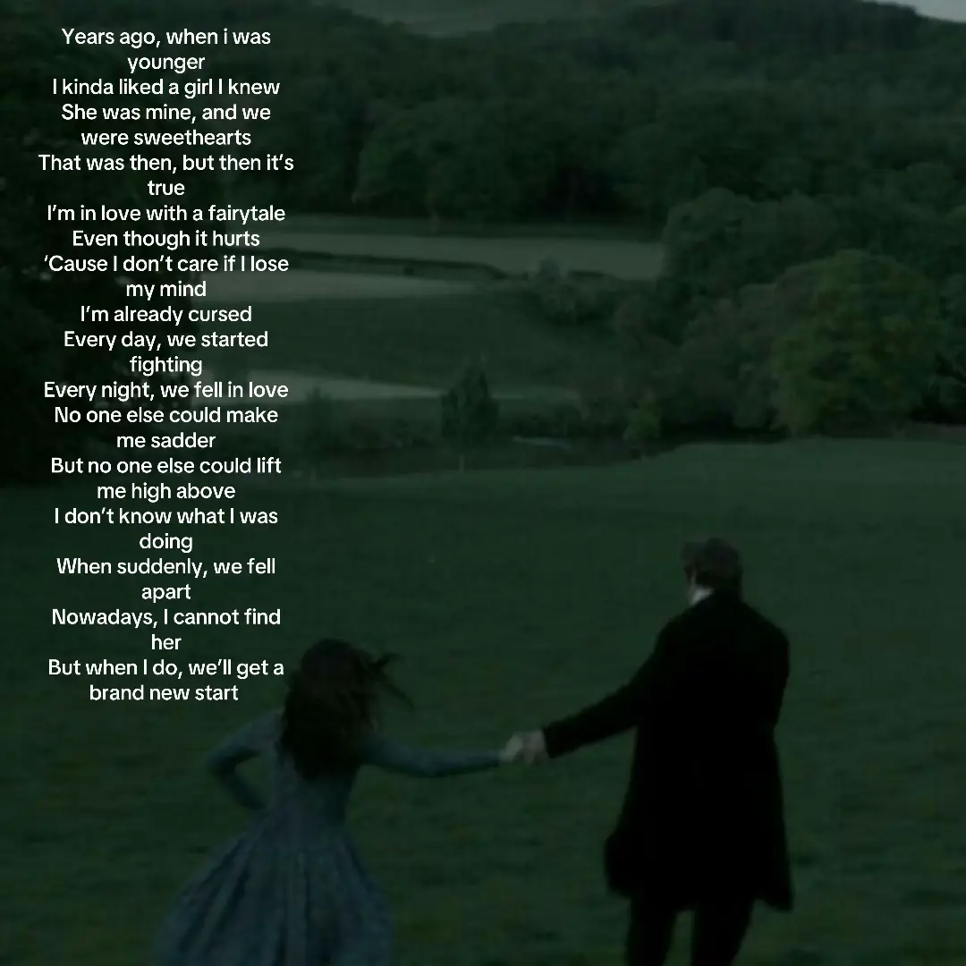 I can’t explain how this song has me feeling #fairytale #lyrics #song #fyp #viral 