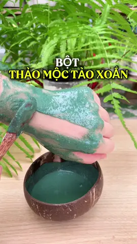 Thảo mộc tảo xoắn hỗ trợ sáng da #botthaomoctaoxoan #bottaoxoan #botthaomoc #trangda #khuuthicham 