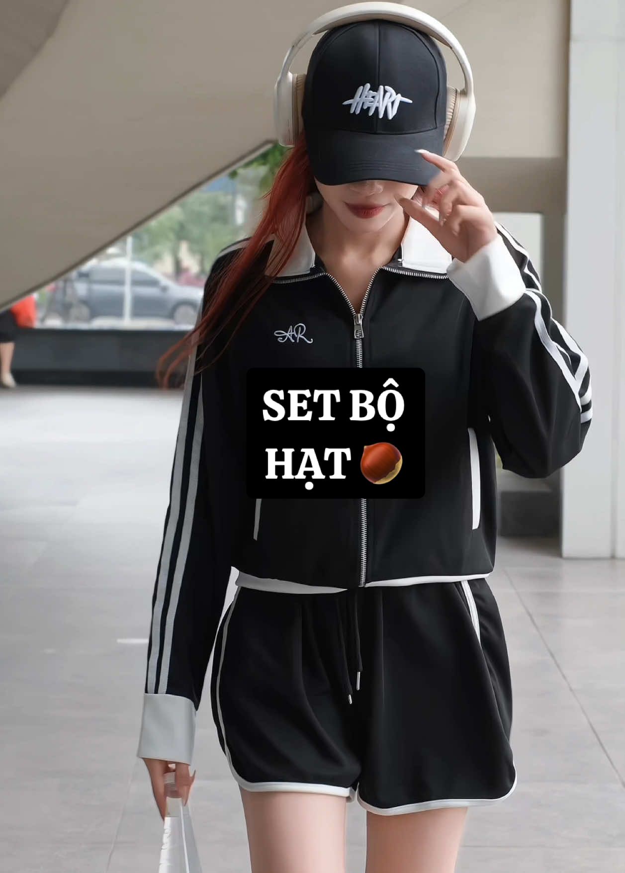 Kiếm được Set bộ hạt 🌰 lên dáng trẻ trung và khoẻ khoắn lắm nha #setbo #thoitrang #fashion #trending #outfit 
