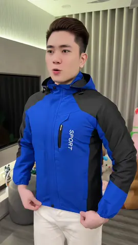 Áo khoác gió 2 lớp nam nữ Spor