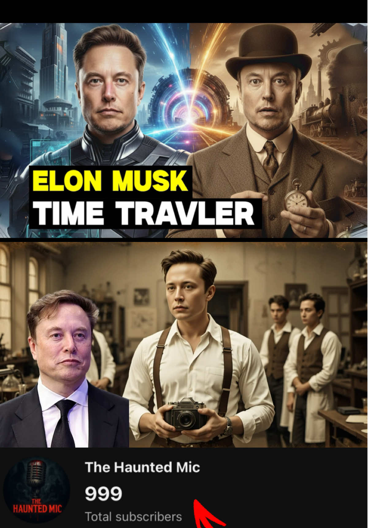 Elon Musk’s Hidden Truth — A Time Traveler? Part 2 #Elonmusk #timetravel #storytime #Usa #ai 