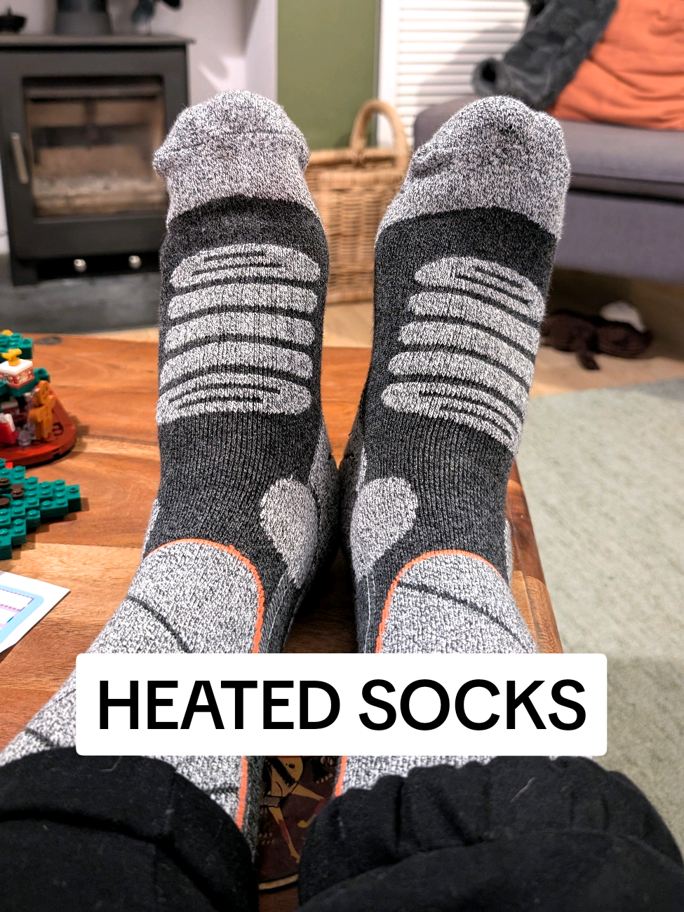 My feet are in love with these heated socks! 😍 #heatedsocks #coldfeet #tiktokmademebuyit #blackfriday #giftidea 