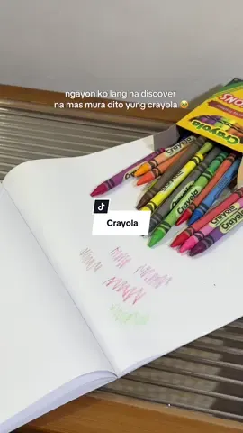 Crayons na subok na ng madami at makulay talaga 🤩#fyp #crayons #crayola #kidscrayons 