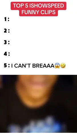 Part 29 | TOP 5 IShowSpeed Funny Clips #speed #ishowspeedclipz #funny #viral #fyp