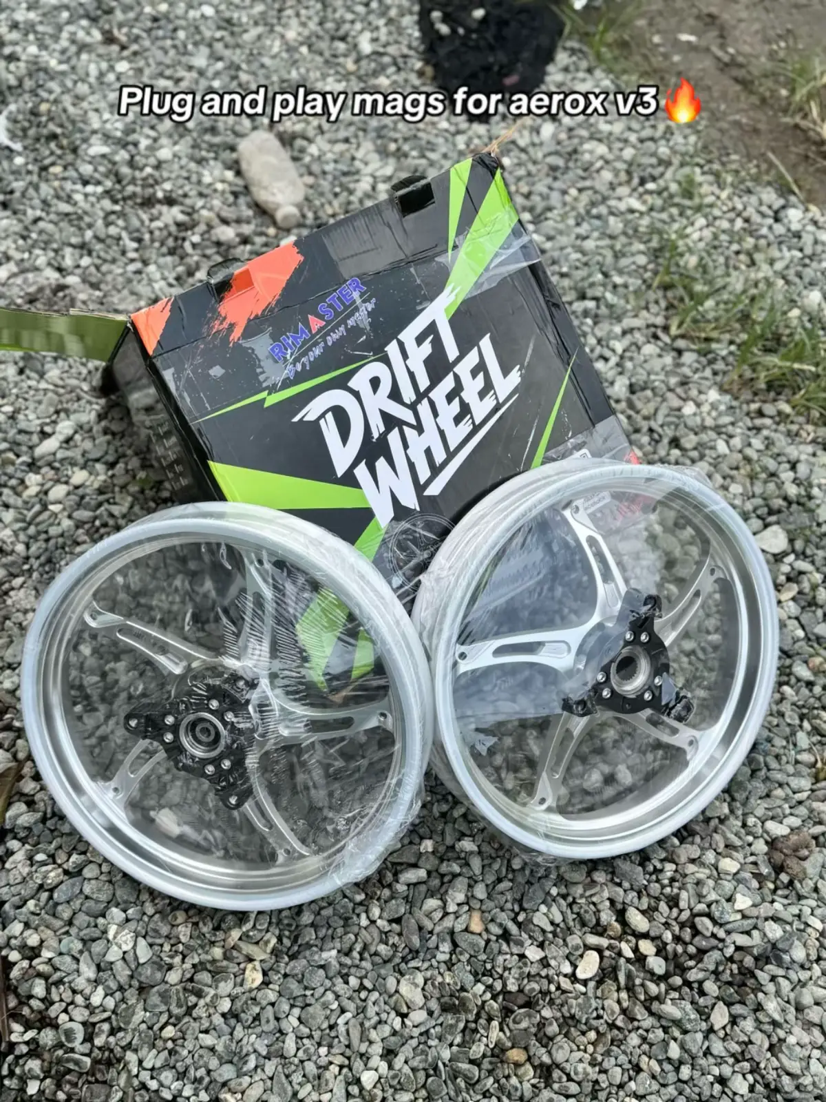 Asa pinned post ko ang link! Salamat rimaster, bilis mo! #roxxyyy #aeroxv3 #aeroxalpha #rimaster #drift 