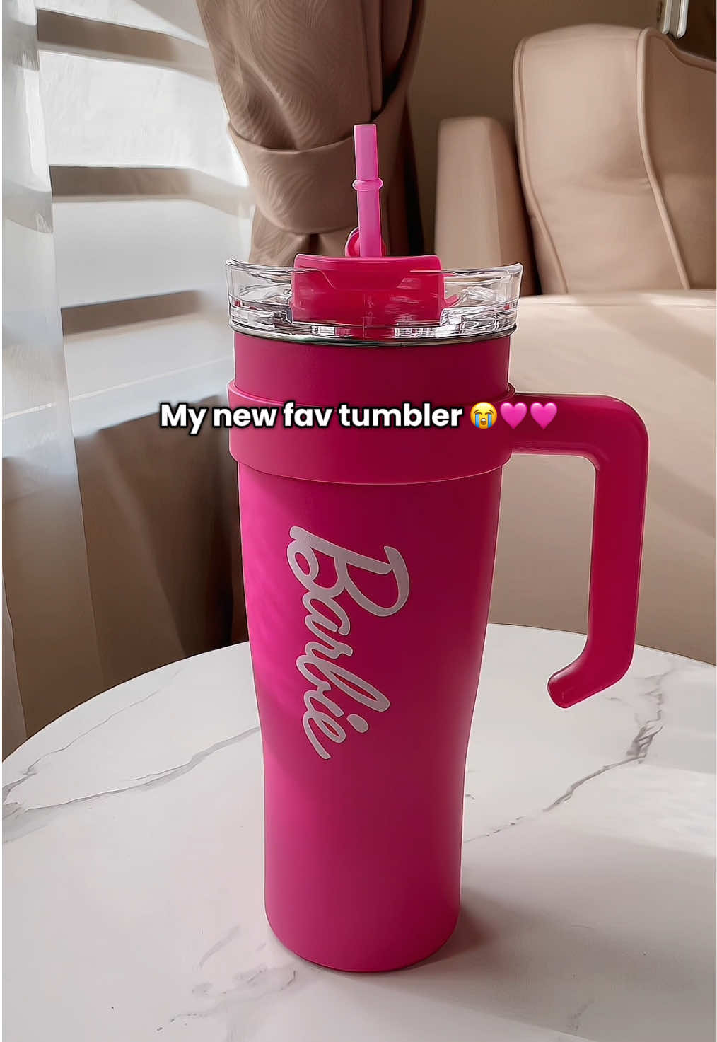 Barbie x Miniso 🩷 #barbietumbler #barbieminiso #minisobarbie #barbiecollection #barbiepink 