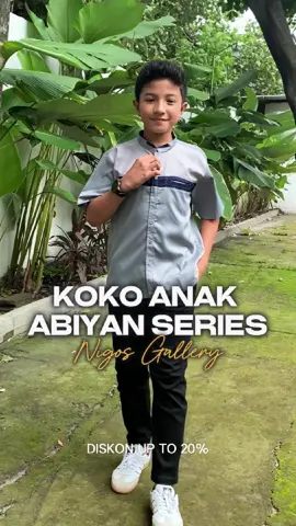 🔥 HARI INI PUNCAK 11.11!  Abiyan Anak dari Gallery Koko, koko syar’i keren & adem banget buat si kecil. 💥 Harga spesial cuma HARI INI — buruan sebelum habis! 👕 #nigosgallery #nigos #bajukoko #kokoanak #kokodewasa #kokoharian #kokopria #flashsale #bigsale #livesale #sale #paydaysale