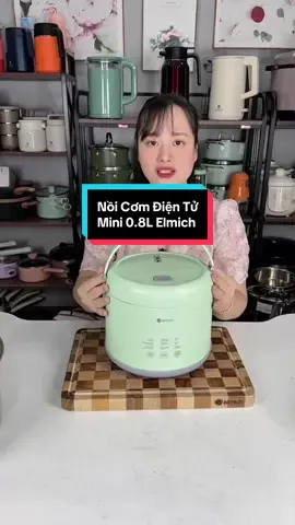 Nồi Cơm Điện Tử Đa Năng Elmich 0.8L #elmich #elmichreview #tiktoklifestyle #baodealnganhhang #noicomdienmini 