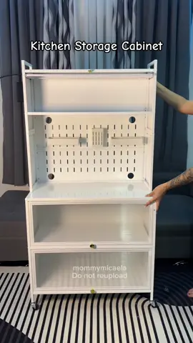 Napaka Aesthetic, Matibay at Madami ng Malalagay sa Kitchen Stotage Cabinet nato😍 #kitchenCabinet #kitchenstoragecabinet #kitchenstorageorganizer #storageorganizer 