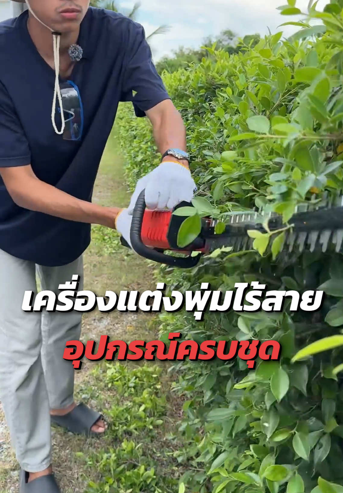 ส่วนลดพิเศษ! ตัดแต่งกิ่งไม้ พุ่มไม้🍃 ใบมีดยาว20นิ้ว #tiktokshop1111ลดอลังแห่งปี #เครื่องตัดแต่งพุ่มไม้ไร้สาย #เครื่องตัดแต่งพุ่มไม้ #เครื่องตัดแต่งพุ่มไม้ไร้สายใช้แบตเตอรี่ 