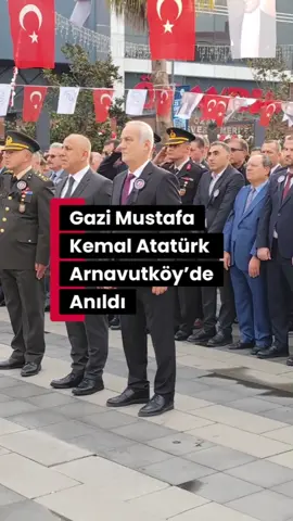 Türkiye Cumhuriyeti’nin Kurucusu Gazi Mustafa Kemal Atatürk, ebediyete intikalinin yıl dönümünde Arnavutköy’de düzenlenen etkinliklerle anıldı. Cumhuriyet Meydanı'nda gerçekleşen törende Atatürk anıtına çelenk sunumu yapıldı. Ardından Avlu34 AVM Konferans Salonu'nda çeşitli etkinliklerle anma programı gerçekleştirildi. #istanbul #arnavutköy #arnavutkoy #10kasım #atatürk 