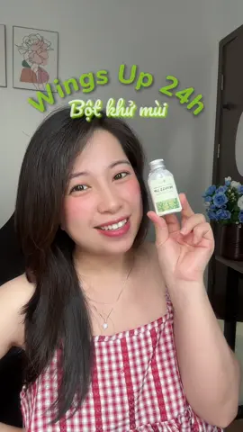 Cái này siêu khô thoáng mà ngăn mùi hiệu quả nha 🤗 #khumuiwingsup #hoinach #hoichan #botkhumui #trinhnhaxinh 