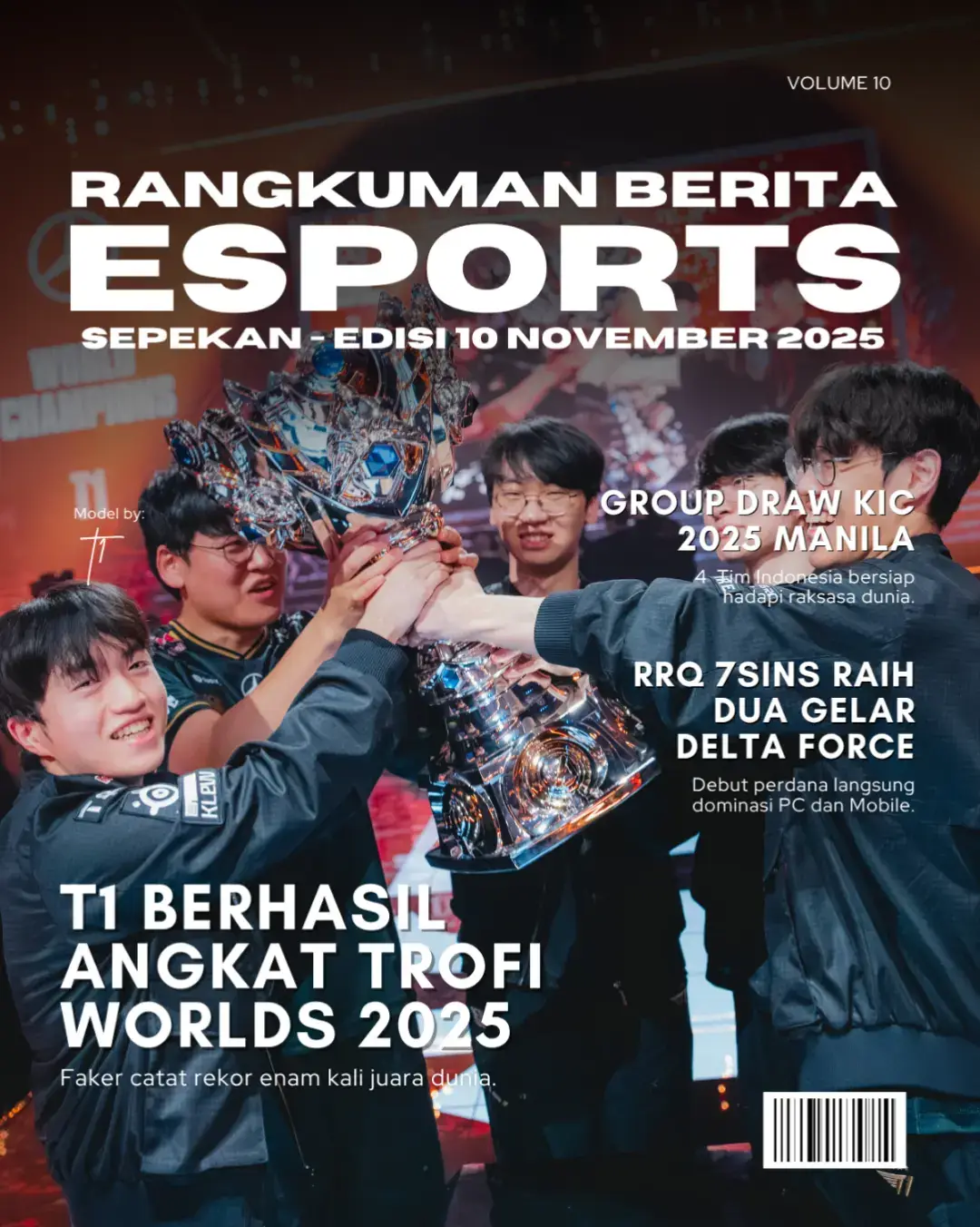 Rangkuman berita esports sepekan edisi  November 2025 pilihan GGWP, bisa kamu lihat informasinya di sini! Belakangan ini, memang banyak beredar informasi di industri esports yang datang dari dalam dan luar negeri. Kamu mungkin melewatkan salah satu informasinya. Tapi sans, kamu gak perlu khawatir. Soalnya GGWP udah rangkum sederet berita esports yang hadir dalam sepekan ini untuk memudahkanmu. Kira-kira, ada apa aja berita yang hadir dalam sepekan ini? Kamu bisa cek rangkuman informasinya di bawah ini! #RangkumanEsportsSepekan #RangkumanEsportsSepekanGGWP