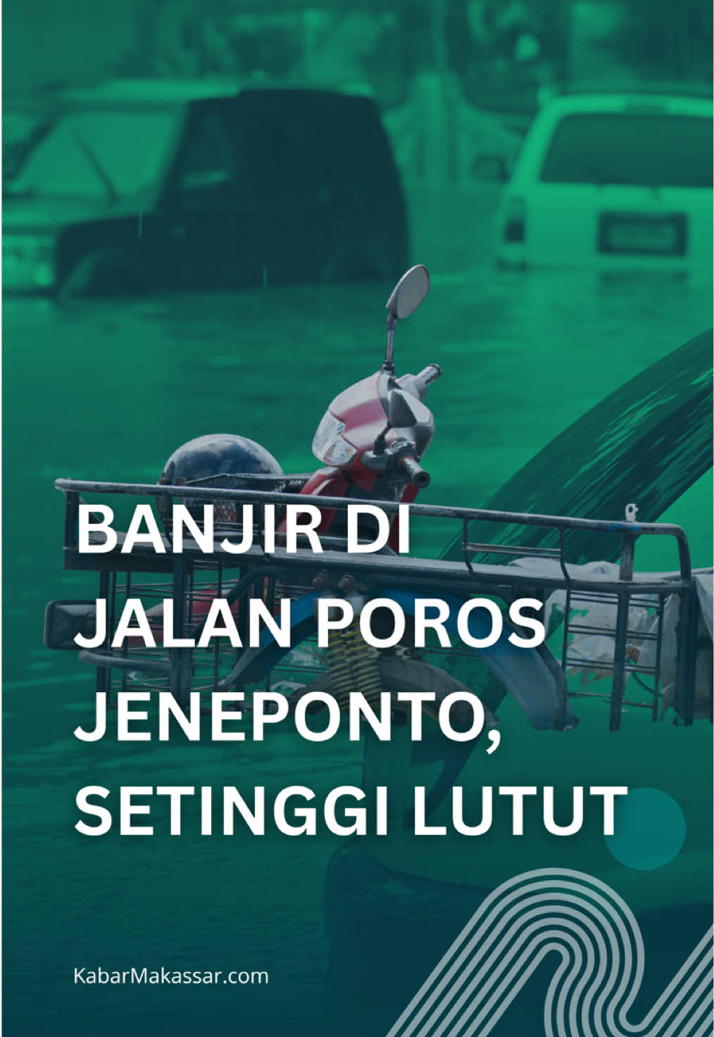 MINIMNYA DRAINASE, JALAN POROS JENEPONTO–PACCELANGA LUMPUH, BANJIR 30–50 CM Hujan di hulu bikin ruas depan SPBU Paccelangan tergenang; arus lalu lintas tersendat, banyak motor mogok. Warga sebut banjir langganan akibat drainase kecil dan luapan sawah; polisi atur arus dan bantu warga. Simak selengkapnya klik link di bio atau kunjungi www.kabarmakassar.com #KabarMakassar #Jeneponto #Paccelanga #Bangkala #Banjir                
