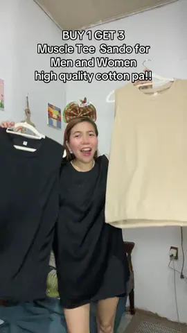 buy 1 get 3 muscletee sando #muscletee #sandoformen #muscleteesando #sandopambahay #fyp  menshirt sleeveless