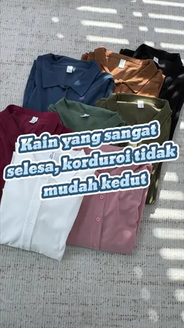 Kemeja corduroy baggy style..yang suka pakai baggy baggy tu korang kena grab baju ni lawa dooh material dia pun tak tebal dan tak jarang,yang bestnya ironless tau auto cepat siap korang nak kemana mana🥰#tiktokshop1111megasale  #clashemy #kemejacorduroy #kemeja #kemejaperempuan    
