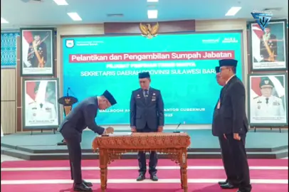Dari ruang belajar hingga ruang kebijakan — perjalanan panjang Junda Maulana adalah kisah tentang dedikasi dan pengabdian. Kini, ia siap menakhodai reformasi birokrasi Sulawesi Barat menuju pemerintahan yang lebih efektif, berintegritas, dan berjiwa Malaqbi’. 🌿 Selamat bertugas, Sekda Sulbar Junda Maulana. #Sulbarmajusejahtera #JundaMaulana #SekdaSulbar #TransformasiBirokrasi #TSVNews