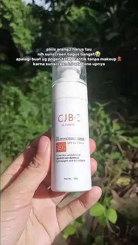 cobain produk lokal ternyata best #sunscreen #skforever #cjbc 