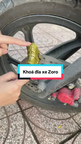 Ổ khoá đĩa xe Zoro 1 giây khoá xe an toàn #okhoadiaxe #khoadiaxemay #okhoadia #khoaphanhdia #okhoaxemay 