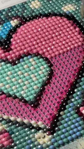 【ASMR】diamond painting 💎ダイヤモンドアート #ダイヤモンドアート #asmr #diamondpainting #diamondart