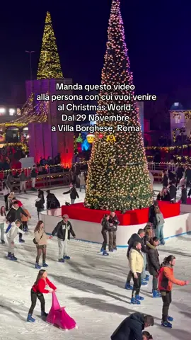 🫶Salva e condividi📍🎄Christmas World, Roma Villa Borghese, Dal 29 Novembre🎅 🫶Il villaggio di Natale più grande d'Europa torna nel cuore di Villa Borghese! 📆Dal 29 Novembre Christmas World ti invita a una nuova, straordinaria edizione. E quest'anno, è tutta un'altra storia! 🎫Un solo biglietto ti apre le porte a un mare di emozioni: spettacoli inediti, oltre 300 artisti internazionali, food experience a tema e tantissime novità. 📲I biglietti sono disponibili da ora, trovi il link in Bio! ❤️Preparati a vivere un Natale indimenticabile, con: Musical che ti faranno ridere, commuovere e sognare, con un cast eccezionale e musiche inedite!  🎫Acquista ora, la magia inizia qui. #christmasworld #eventinatale #nataleroma #cosafarearoma 