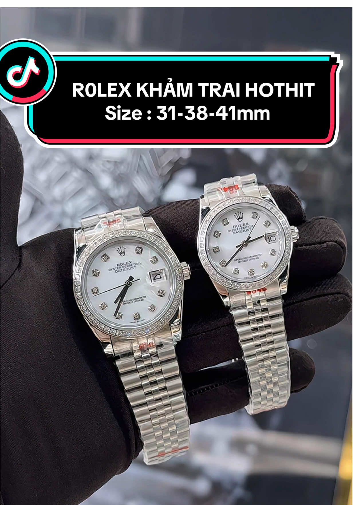 R0LEX COUPLE KHẢM TRAI HOT HIT 2025 SẴN 1 CẶP GIAO NGAY GIÁ TỐT Size : 31mm - 38mm - 41mm #37watchluxury #đồnghồđôi #xuhuong2025 #trending #thinhhanh 