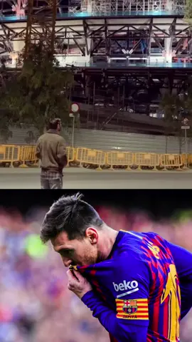 🥹 Messi vuelve al Camp Nou 🎥 Ig/ leomessi #deportesentiktok #tiktokfootballacademy #messi #campnou #barça