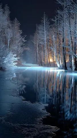 #幻想的 #癒し動画 #風景 #冬 