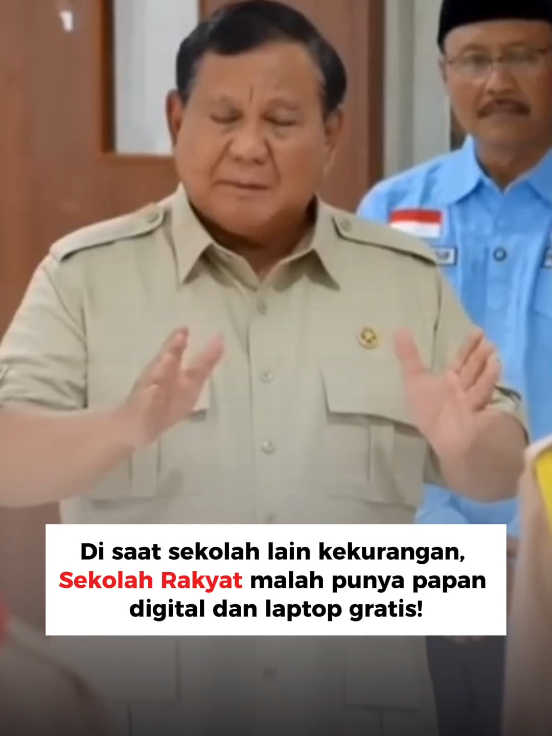Di saat sekolah lain kekurangan, Sekolah Rakyat malah punya papan digital dan laptop gratis?! #sekolahrakyat #sekolah #sekolahrakyatindonesia #prabowo #indonesia🇮🇩 #viral #infoterkini #beritaterkini #fyppppppppppppppppppppppp
