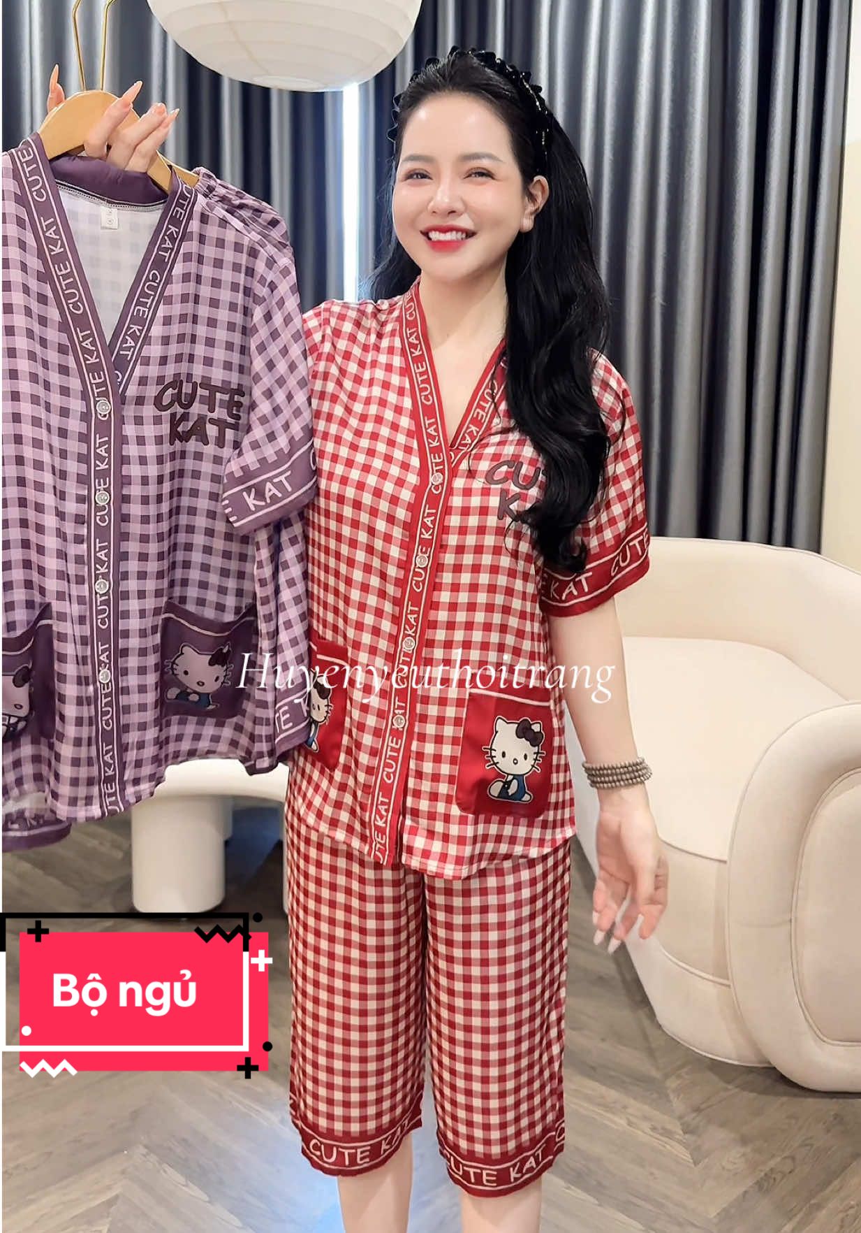 Bộ ngủ xinh nè #xuhuong #bongu 