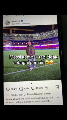 Messi ke camp nou der🤩🤩 #campnou #messi #viscabarca🔴🔵 