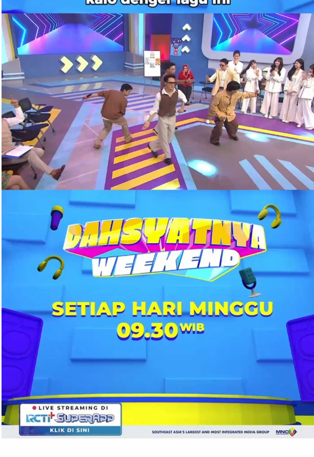 Dengerin lagu ini waktu kalian umur berapa? 🥰🤩 . #DahSyatnyaWeekend #DahSyatnyaWeekenddiRCTI 